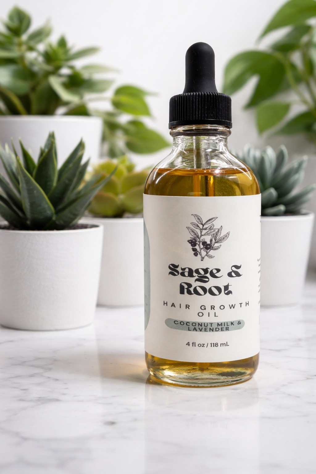 Nourishing Hair Growth Oil (4 oz.)