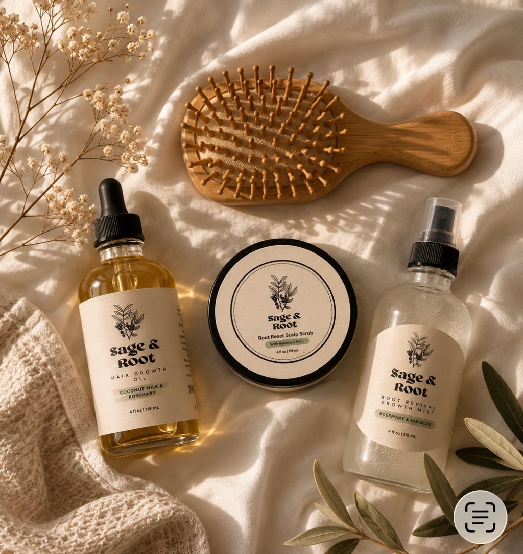 Mini Bamboo Scalp & Hair Brush