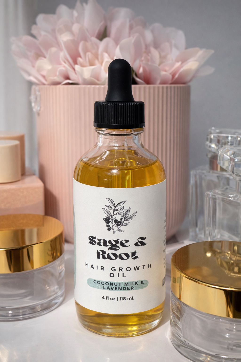 Nourishing Hair Growth Oil (4 oz.)