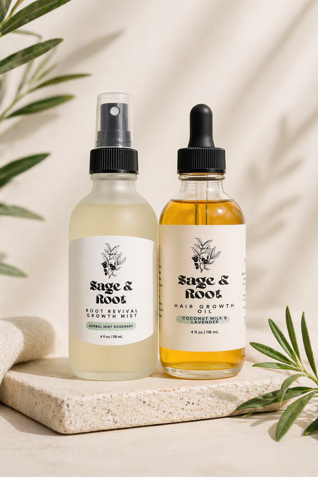 Starter Bundle Duo Set | Hair Growth Oil & Mist