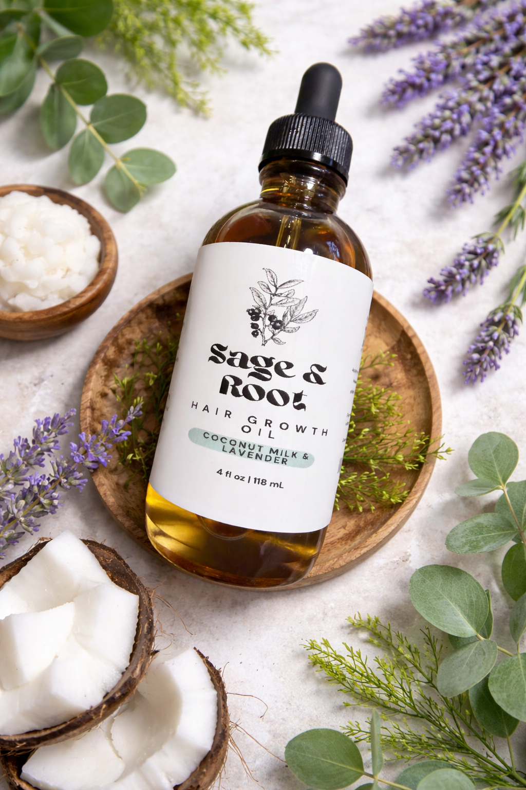 Nourishing Hair Growth Oil (4 oz.)